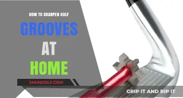 Master DIY Golf Groove Sharpening: Simple Home Techniques for Better Spin