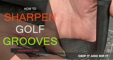 Quickly Sharpen Your Golf Grooves: Easy DIY Guide