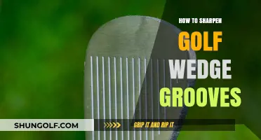 Renewing Golf Wedges: Sharpening Grooves for Optimal Performance