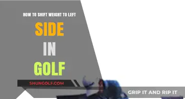 Mastering Golf Swing: Effective Techniques to Shift Weight Left