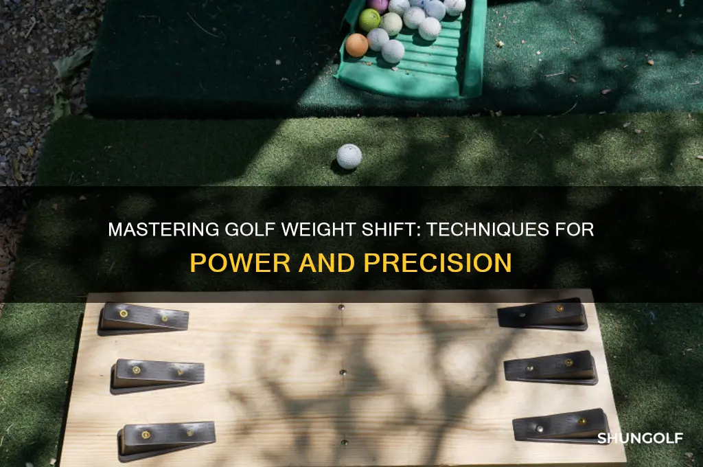 how to shift your weight in golf