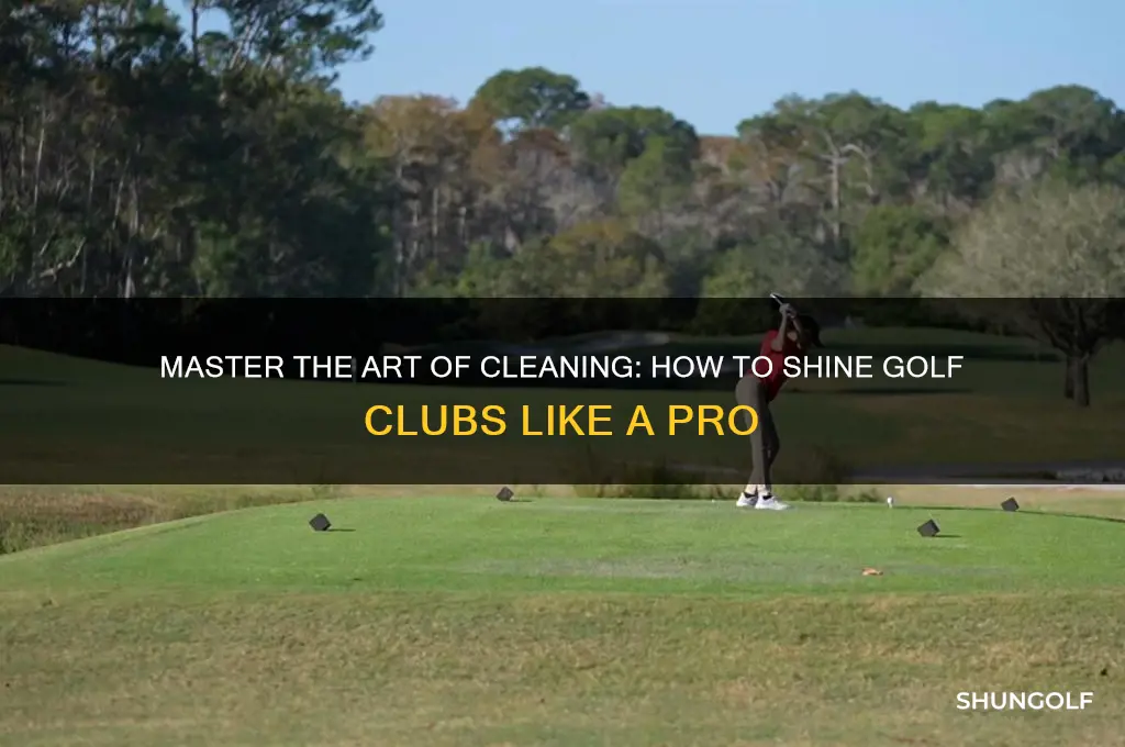 how to shine golf clubs