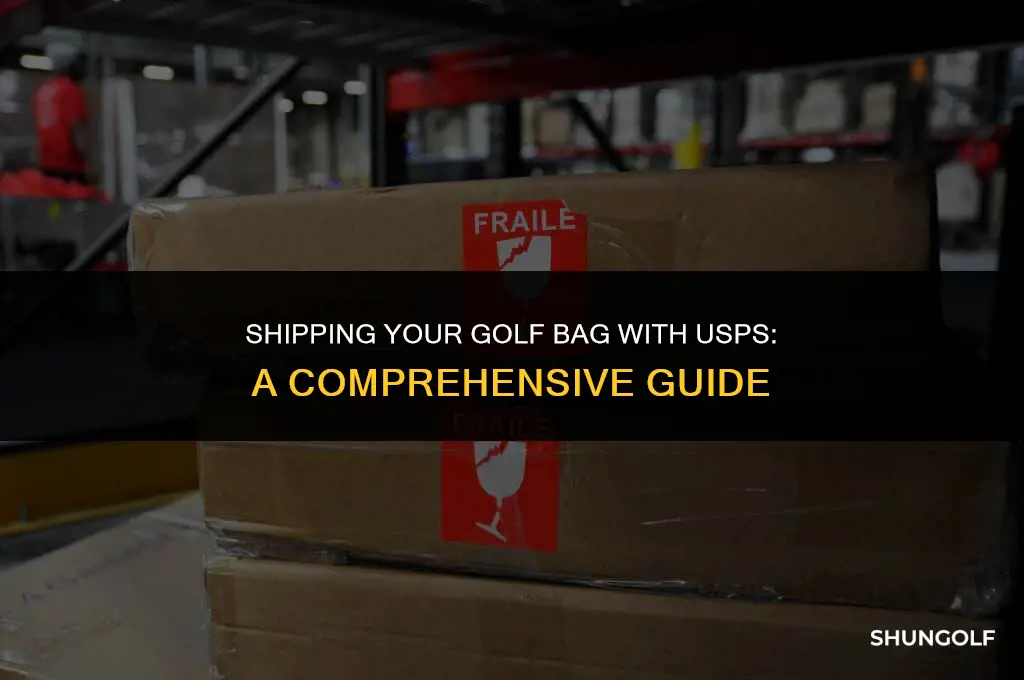 how to ship a golf bag usps