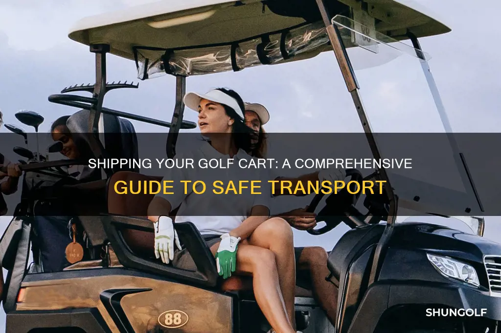 how to ship a golf cart