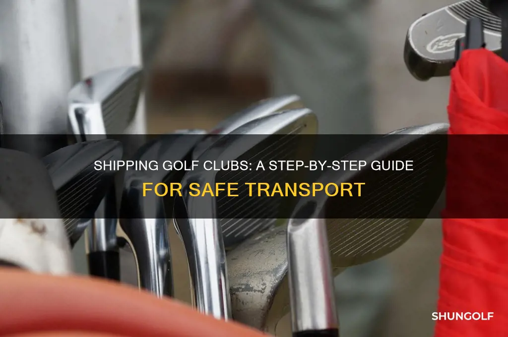 how to ship a set of golf clubs