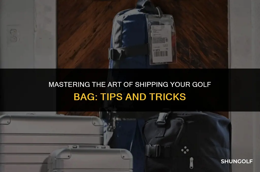 how to ship golf bag
