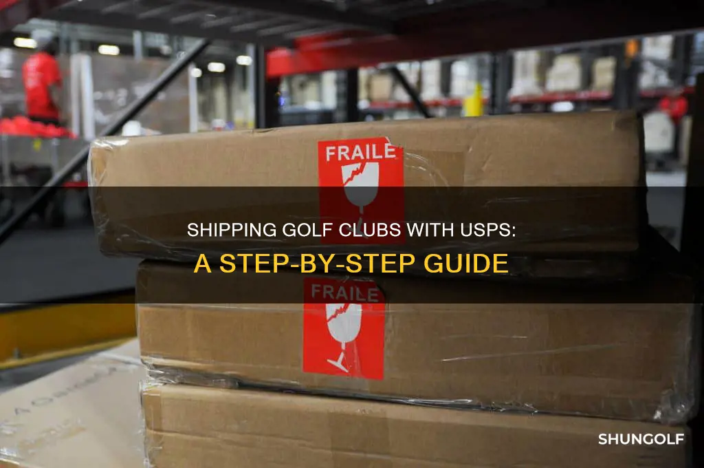 how to ship golf clubs usps