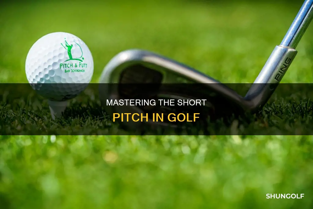 how to short pitch golf
