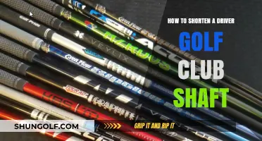 Mastering Your Swing: Guide to Shortening a Driver Golf Club Shaft