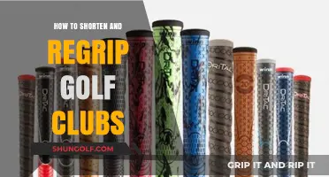 Master Golf Club Customization: Shortening and Regripping Made Easy