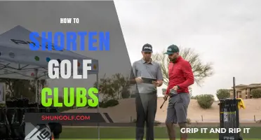 Mastering Club Fitting: A Guide to Shortening Golf Clubs Effectively