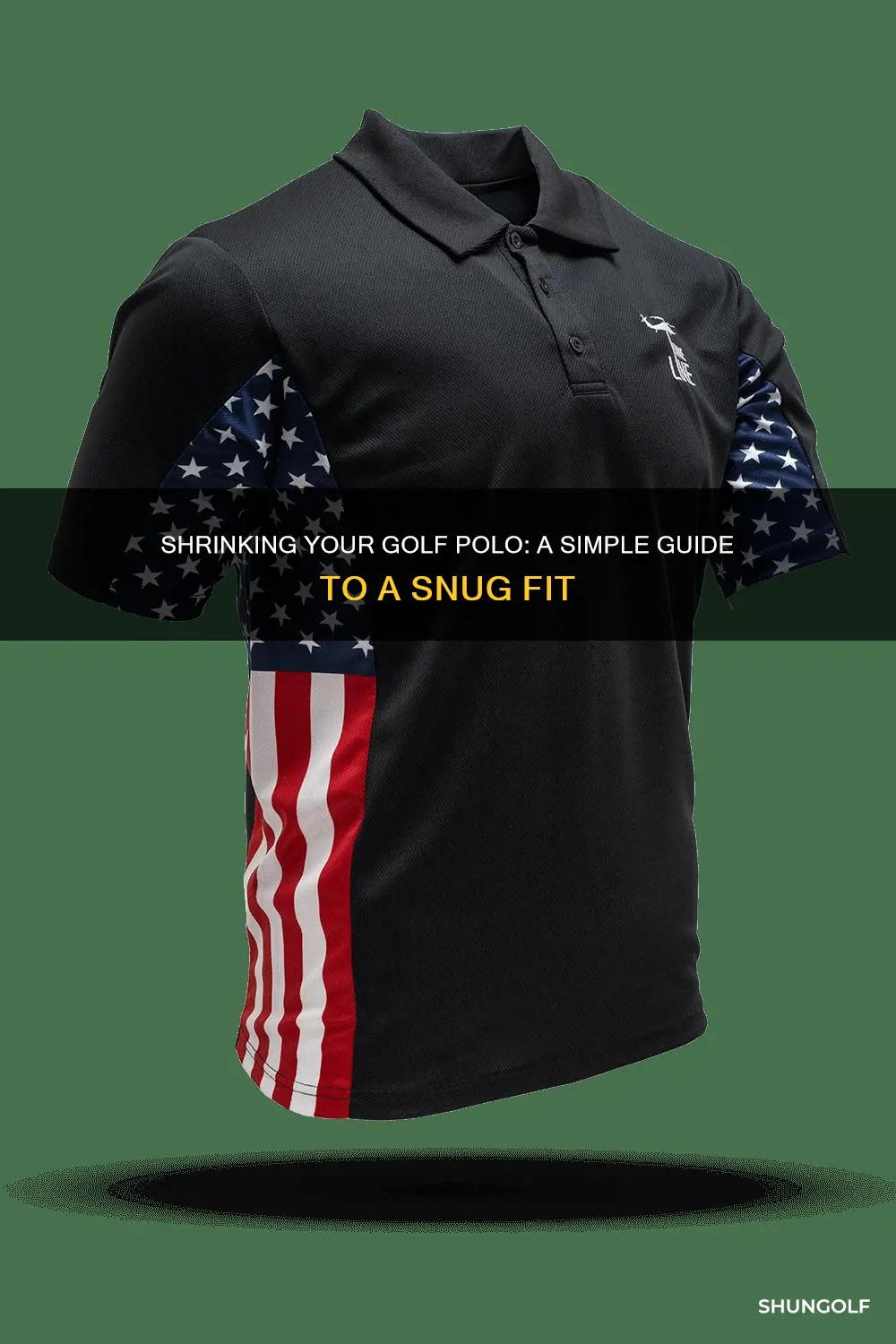 how to shrink a golf polo