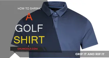 Shrinking Golf Shirts: A Guide to Getting the Right Fit