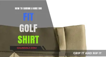 Shrink Your Nike Dri-Fit Golf Shirt: A Simple Guide