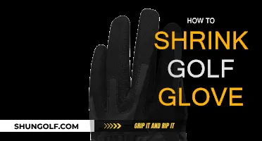 Shrinking Your Golf Glove: Easy and Quick Methods
