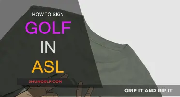Golf Signs in ASL: A Beginner's Guide