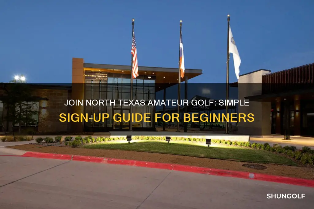 how to sign up for amature golf in north texas