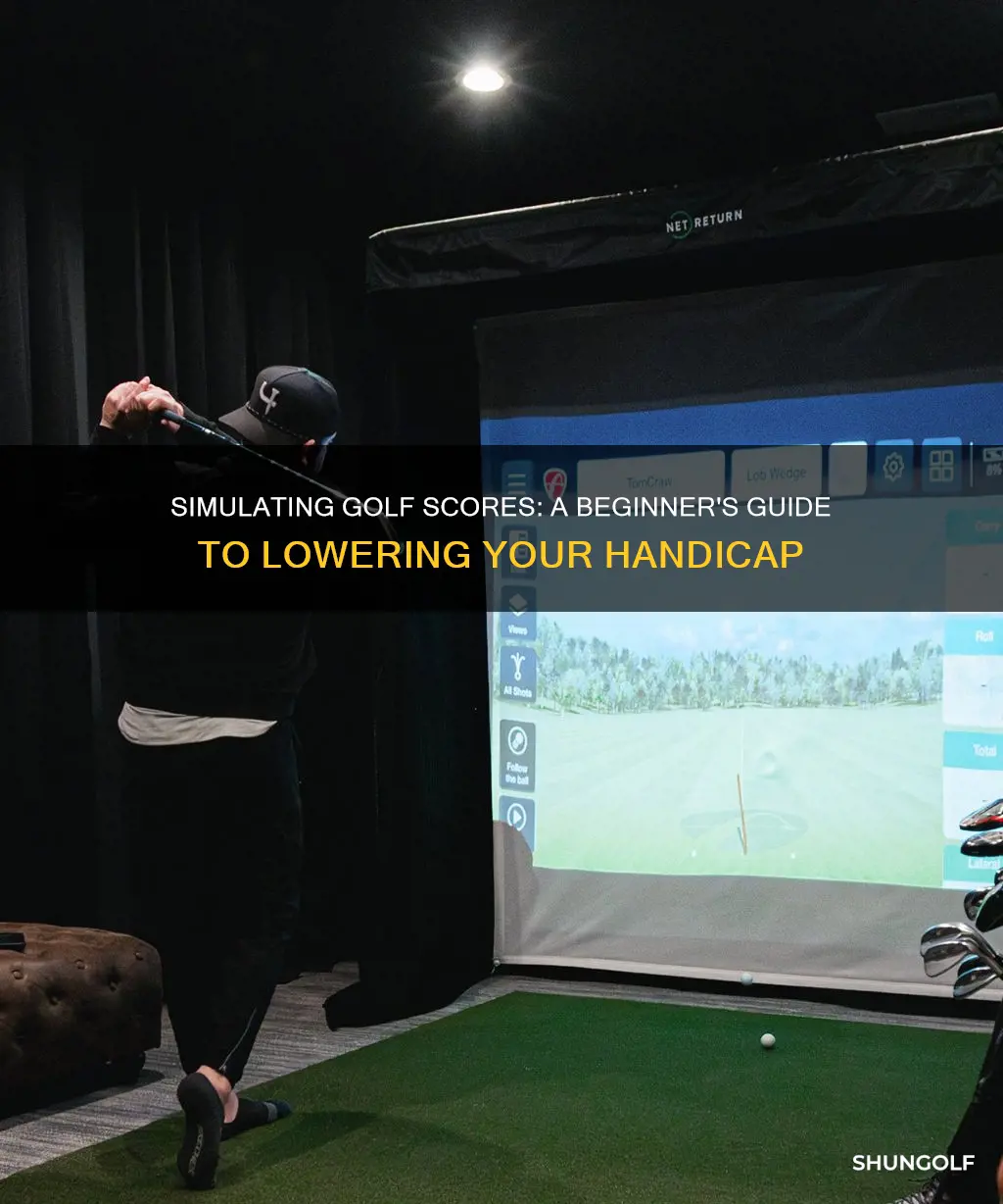 how to simulate golf scores