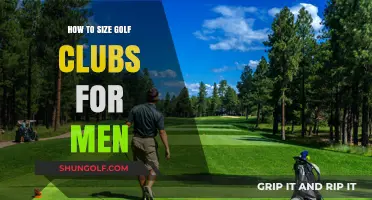 Mastering the Fit: A Guide to Sizing Golf Clubs for Men