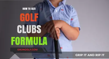 Mastering Golf Club Sizing: The Essential Formula for Perfect Fit
