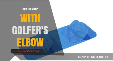 Relieving Golfer's Elbow Pain: Tips for a Comfortable Night's Sleep