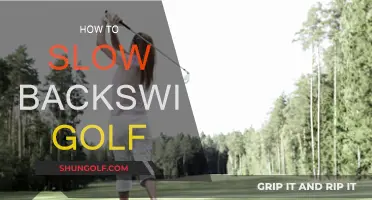 Mastering the Slow Backswing in Golf