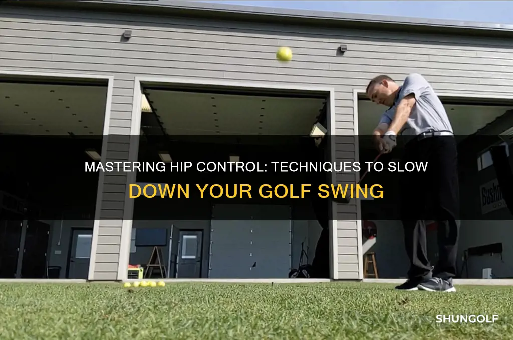 how to slow down your hips in golf