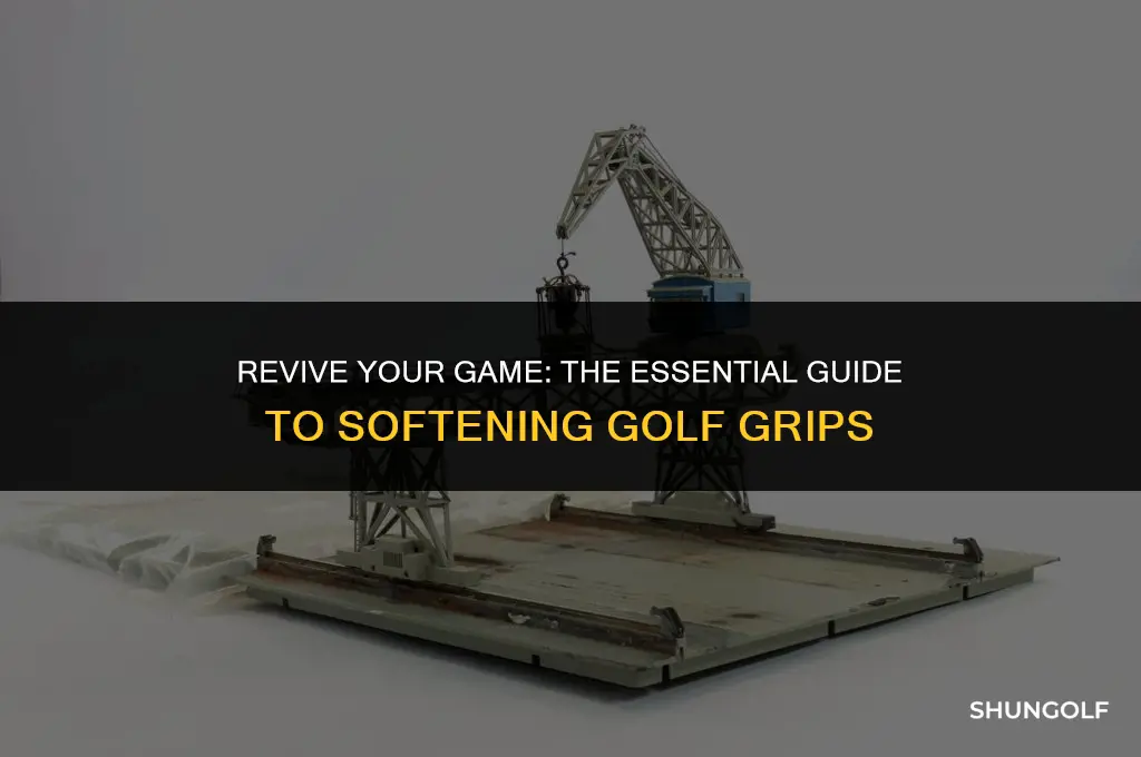how to soften golf grips