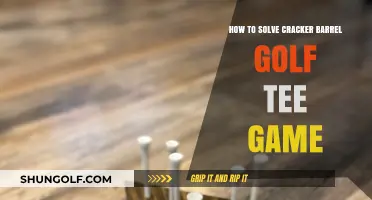 Mastering Cracker Barrel's Golf Tee Game: Tips and Tricks to Win