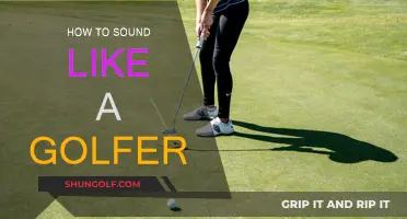 Golf Talk: Sound Like a Pro