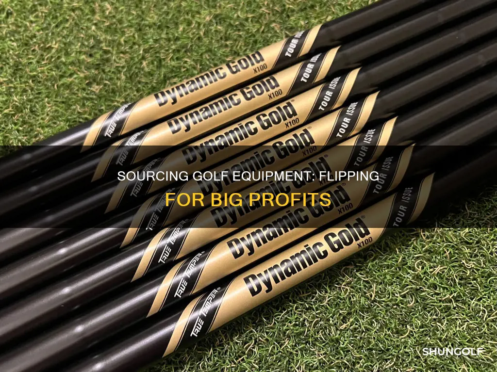 how to source golf equipment flipping