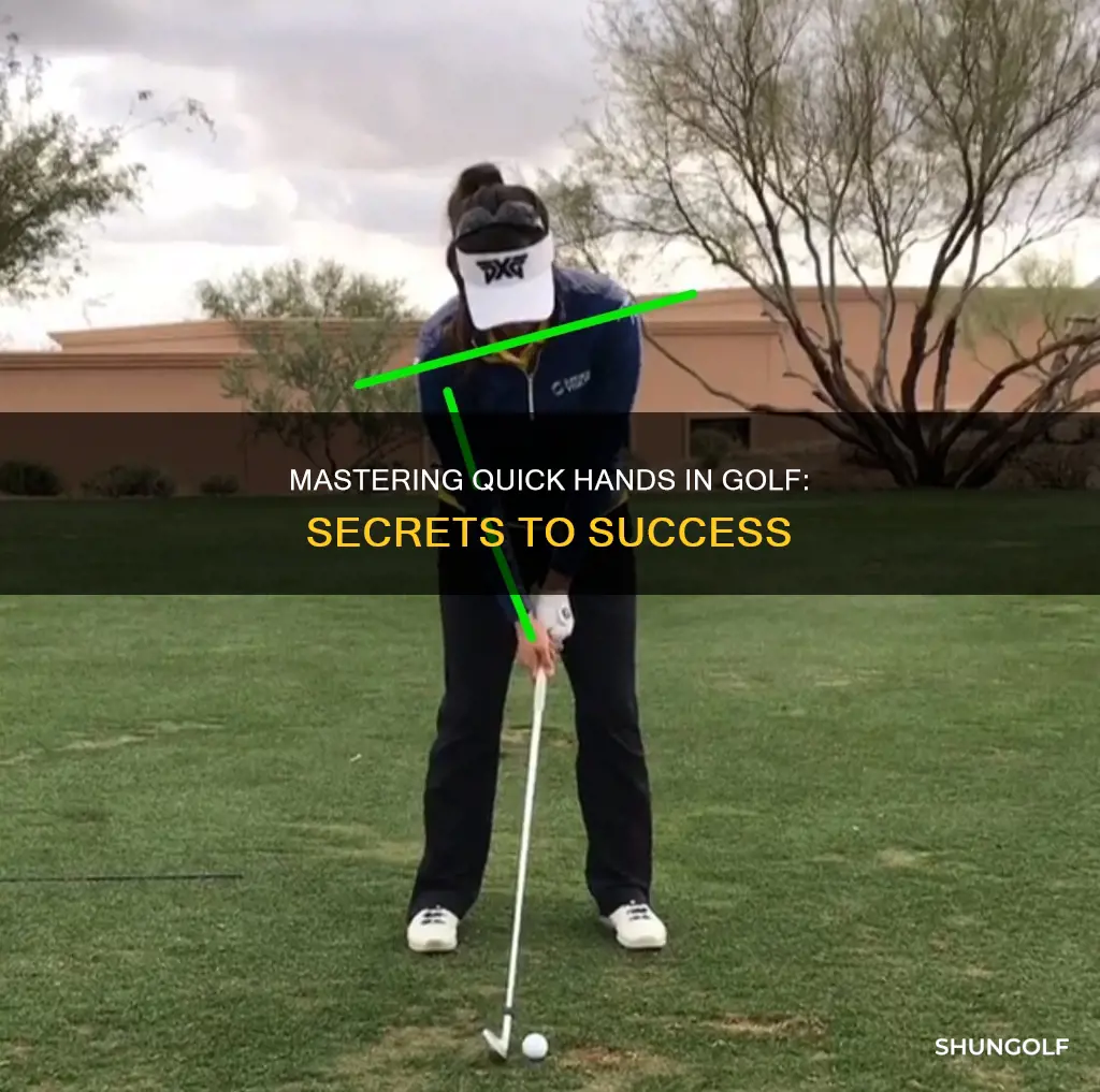 how to speed up hands golf