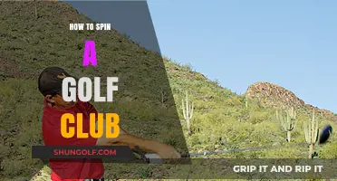 Mastering the Art of Spinning a Golf Club: Tips and Techniques
