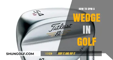 Mastering the Art of Spinning a Wedge in Golf