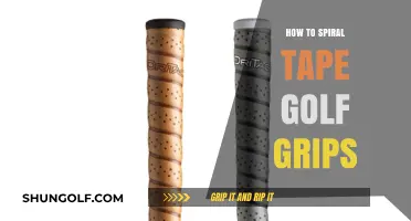 Mastering the Art of Spiral Taping Golf Grips: A Comprehensive Guide