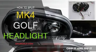 Splitting MK4 Golf Headlights: A Step-by-Step Guide