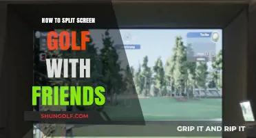 Master Split Screen Golf: Play with Friends on One TV Easily