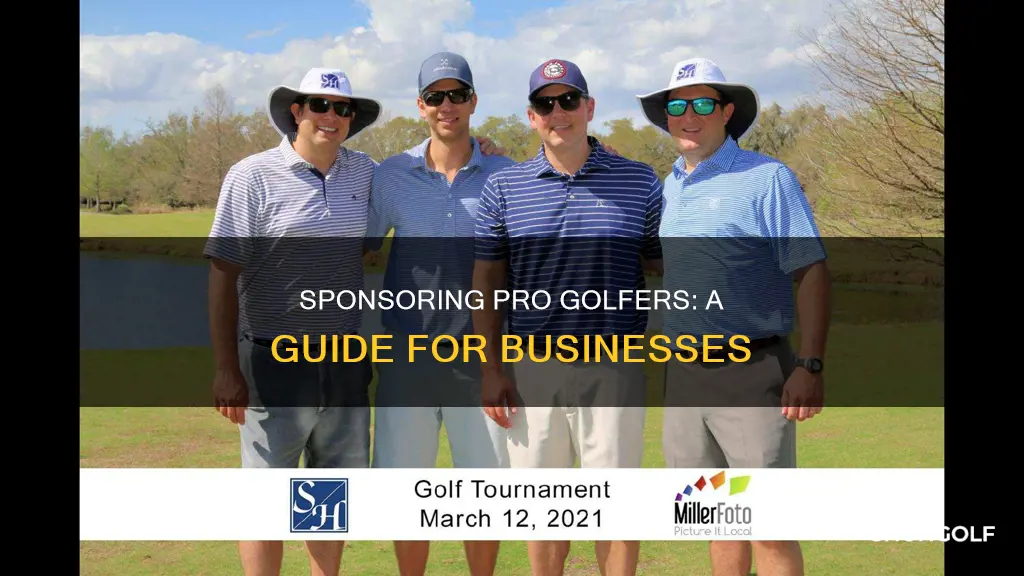 how to sponsor a pro golfer