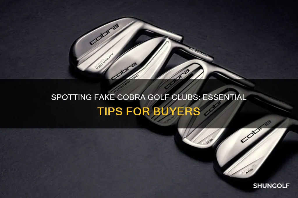 how to spot fake cobra golf clubs