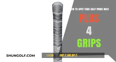 Unveiling Counterfeits: A Guide to Authentic Golf Pride MCC Plus 4 Grips