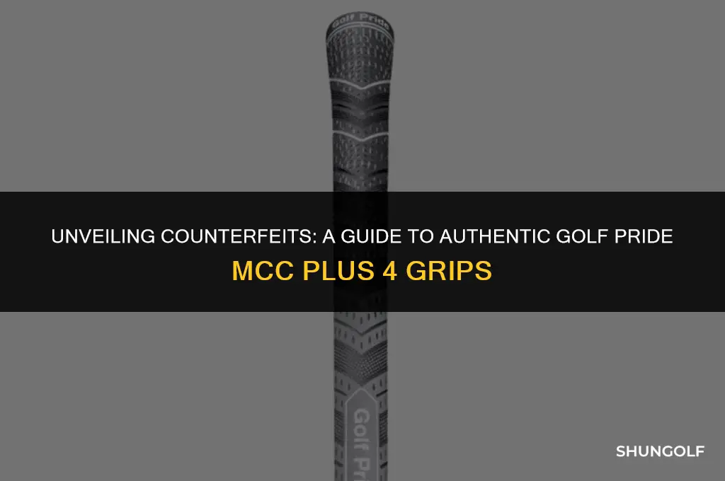 how to spot fake golf pride mcc plus 4 grips