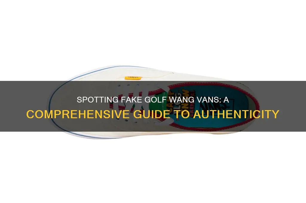 how to spot fake golf wang vans