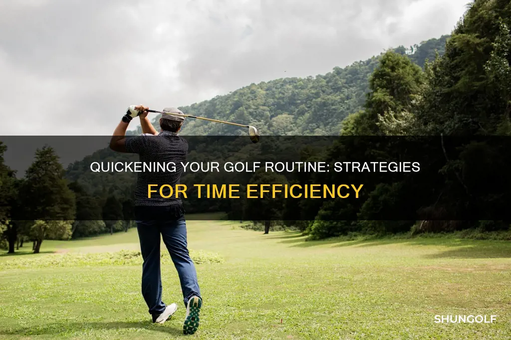 how to spped op golf routine
