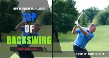 Mastering the Perfect Square Golf Club Position at Backswing Peak