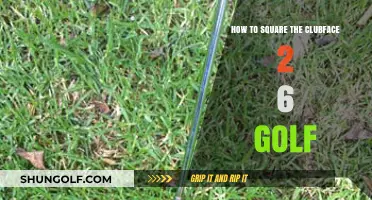 Mastering the Square Clubface: A 2-6 Golf Swing Guide