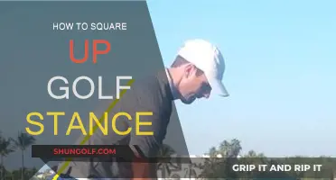 Golf Stance: Squaring Up for Better Performance