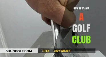 Mastering the Art of Stamping Your Golf Club: A Step-by-Step Guide