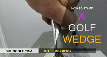 Golf Wedge Stamping: Techniques for the Perfect Stamp