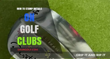 Personalize Your Golf Clubs: A Guide to Stamping Initials