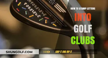 Customizing Your Golf Clubs: A Step-by-Step Guide to Stamping Letters
